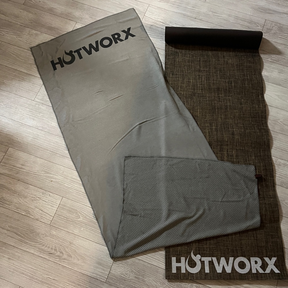 HOTWORX mat, towel and bag